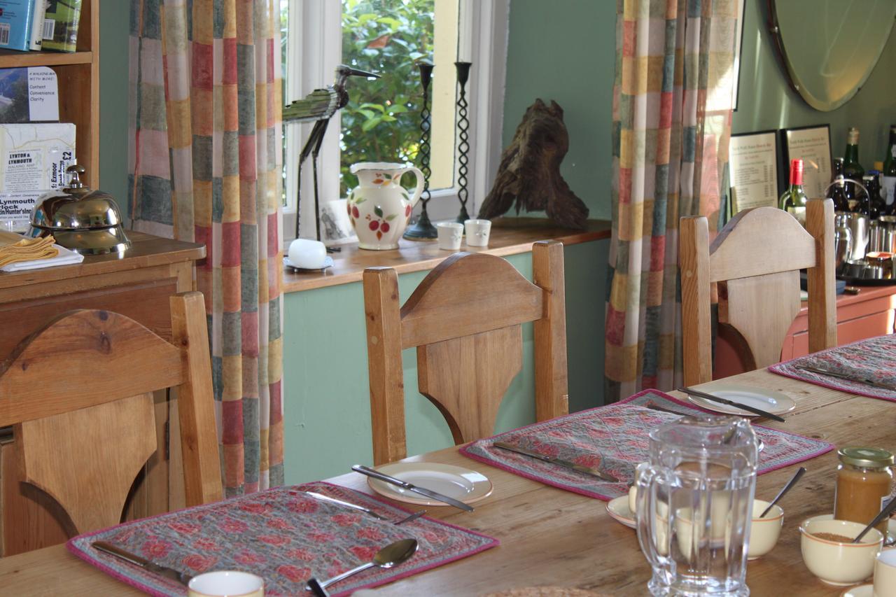 Bed and Breakfast North Walk House Lynton Exterior foto